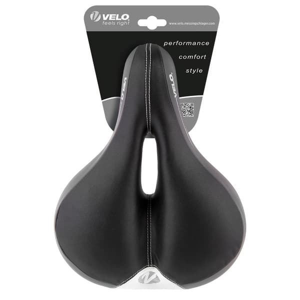 Velo Satula Newport Gemini Musta 212 mm