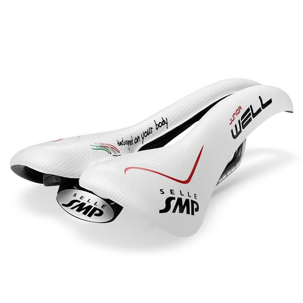 Selle Smp Satula Well Junior Valkoinen 130 mm