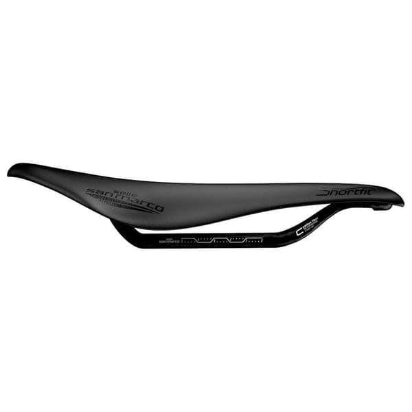 Selle San Marco Bred Sadel Shortfit Open-fit Superleggera Svart 144 mm
