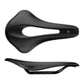 Miniatyrbild 1 av 2: Selle San Marco Bred Sadel Shortfit Open-fit Superleggera Svart 144 mm