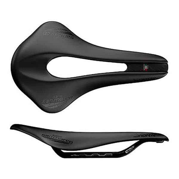 Selle San Marco Leveä Satula Shortfit Open-fit Superleggera Musta 144 mm