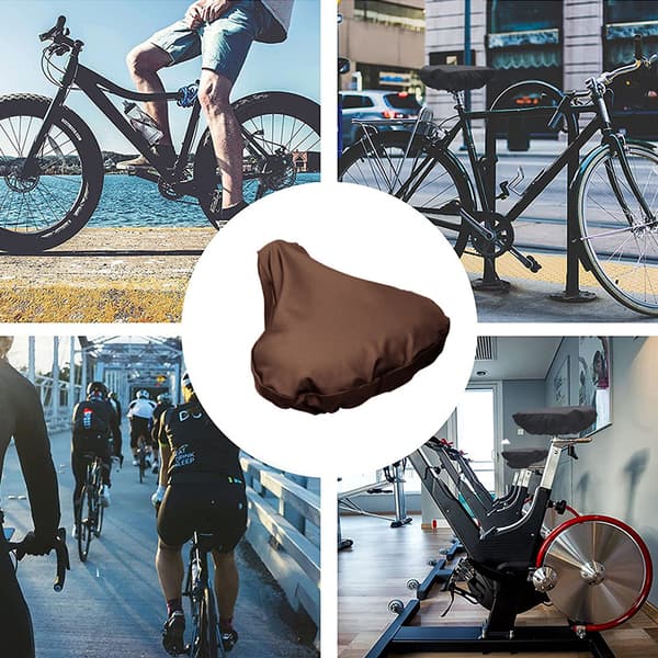 INF 2-pack vattentätt sadelöverdrag med dragsko / Regnskydd för cykelsadel