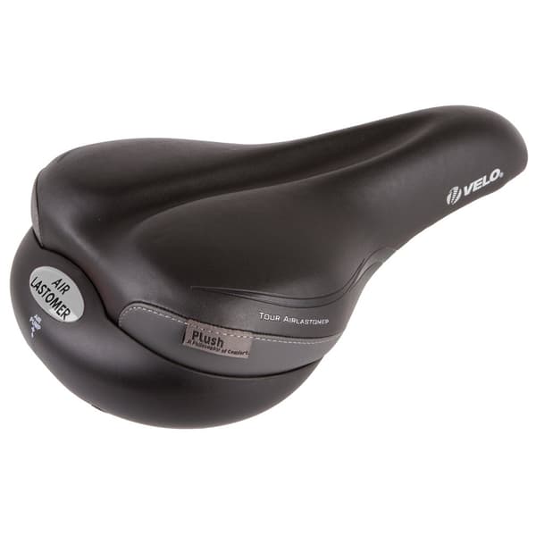 Velo Sadel Tour Air Sort 180 mm