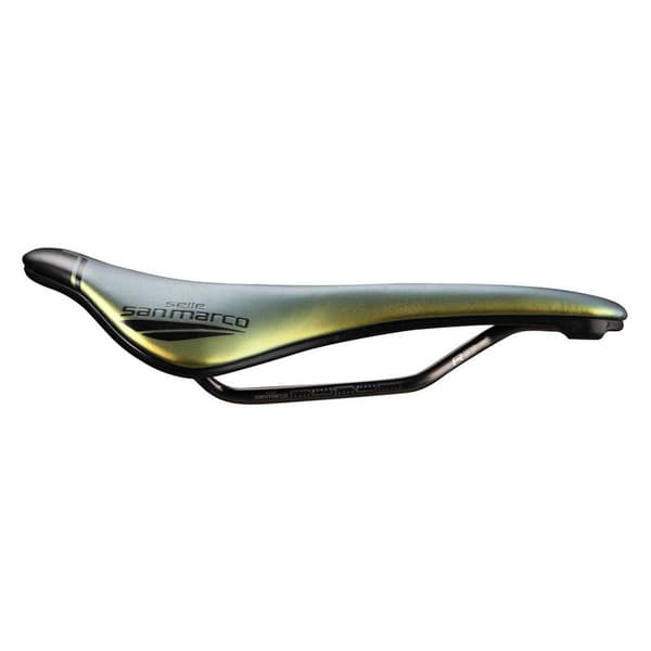 Selle San Marco Satula Shortfit 2.0 Open-fit Racing Hopeinen 144 mm