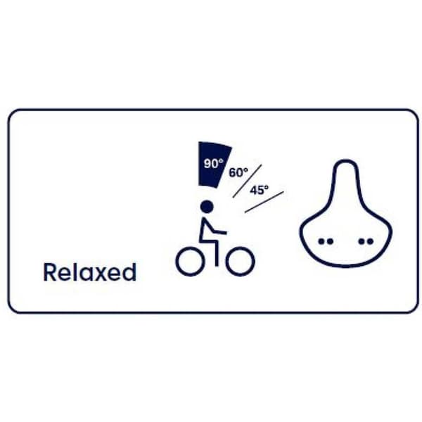 Selle Royal Satula Respiro Relaxed Hopeinen 227 mm