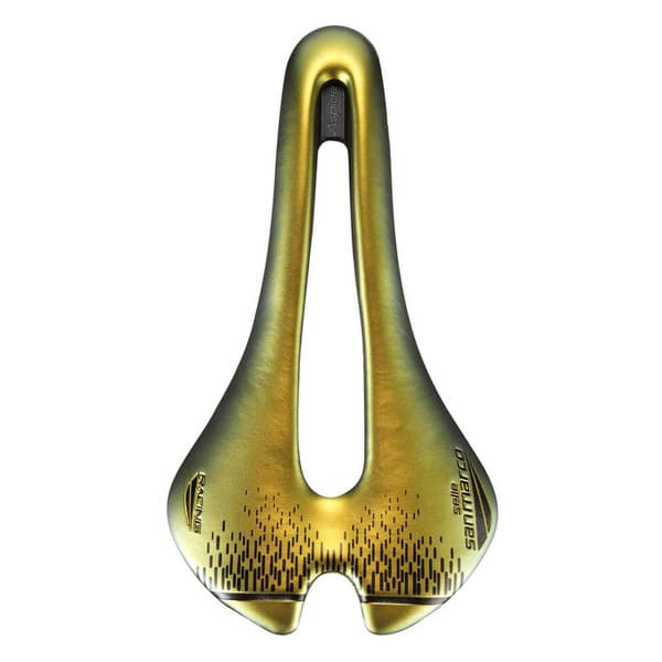 Selle San Marco Satula Aspide Short Open-fit Racing Kultainen 139 mm