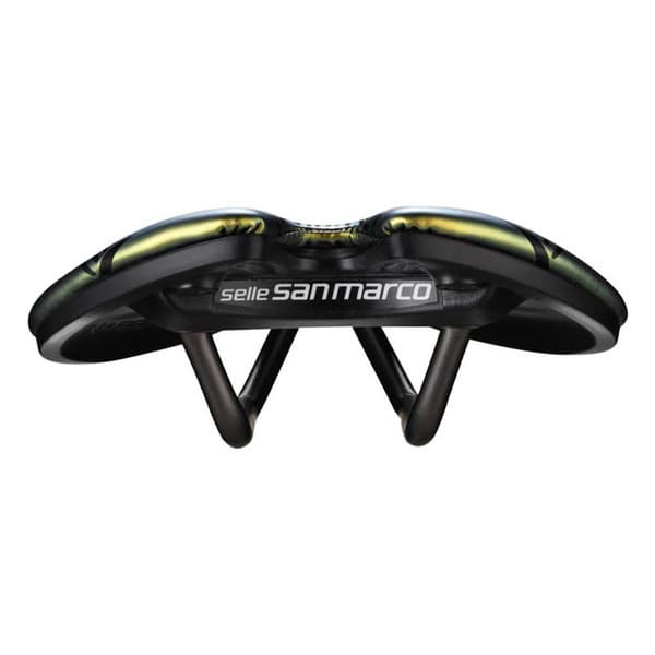 Selle San Marco Satula Aspide Short Open-fit Racing Kultainen 139 mm