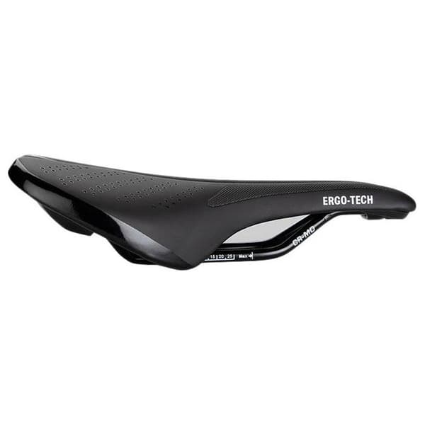 Ges Satula Ergo Tech Musta 148 mm