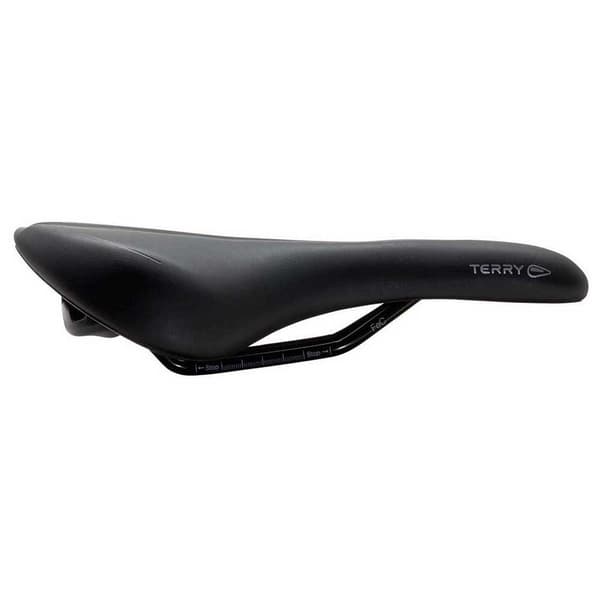 Terry Fisio Sadel Figura Max Svart 177 mm
