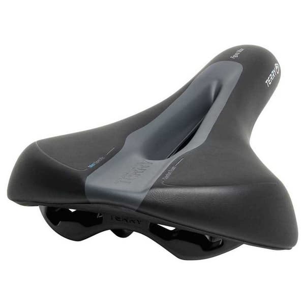 Terry Fisio Sadel Figura Max Svart 177 mm