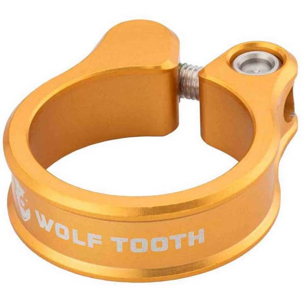Wolf Tooth Sadelklämma Cnc Gul 29.8 mm
