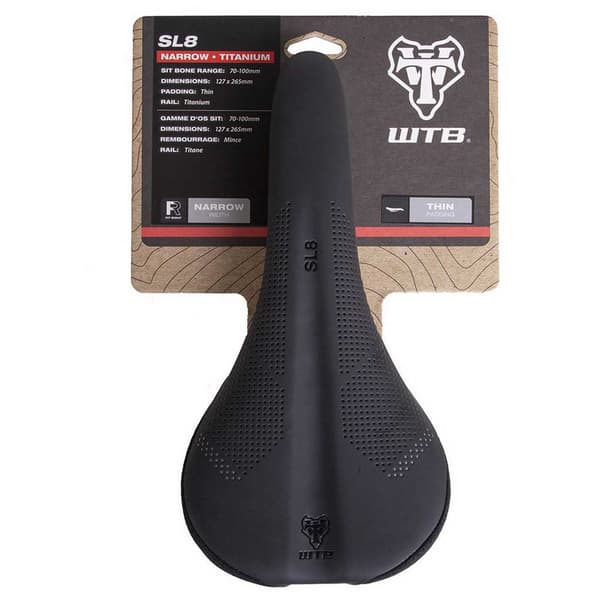 Wtb Titaaninen Satula Sl8 Musta 127 mm