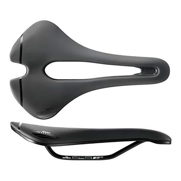 Selle San Marco Kapea Satula Aspide Short Open-fit Esport Musta 132 mm