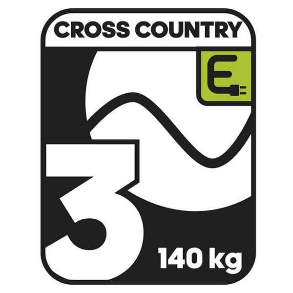 Velo Sadel Fit E1 Sort 160 mm