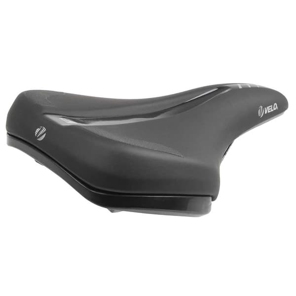 Velo Sadel Fit E1 Sort 160 mm