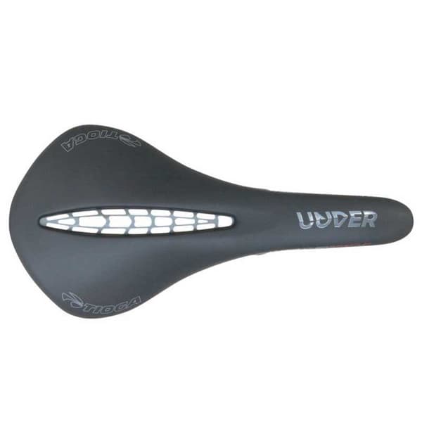 Tioga Satula Undercover Stratum Cromo Hopeinen 140 mm