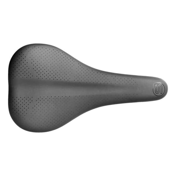 Smanie Satula At-sport Steel Hopeinen 142 mm