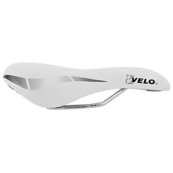 Velo Satula Wide Channel Valkoinen 175 mm