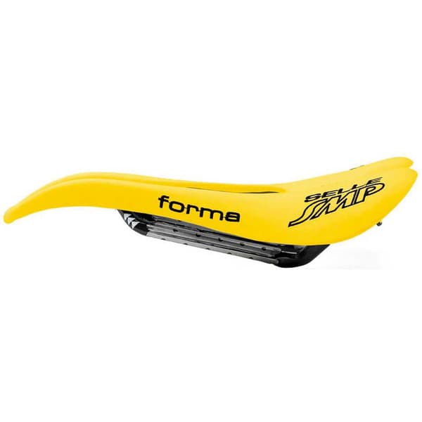 Selle Smp Carbon Satula Forma Keltainen 137 mm