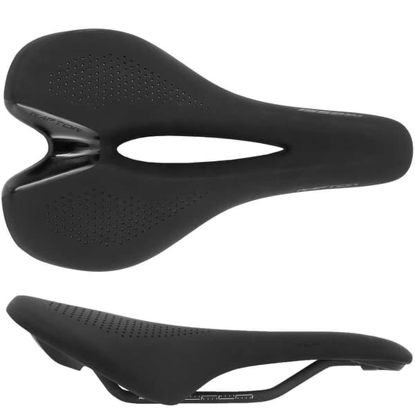 Massi Sadel Raptor Carbon T.m Sort 155 mm
