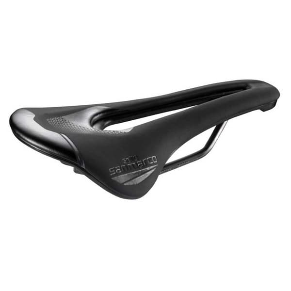 Selle San Marco Sadel Shortfit 2.0 Open-fit Racing Søvfarvet 140 mm