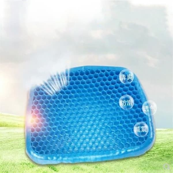 Kudde - Ej specificerad - Honeycomb - Silikongel - Andas - Ryggskydd