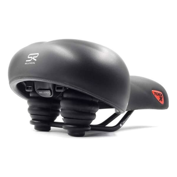 Selle Royal Satula Torx Hopeinen 250 mm