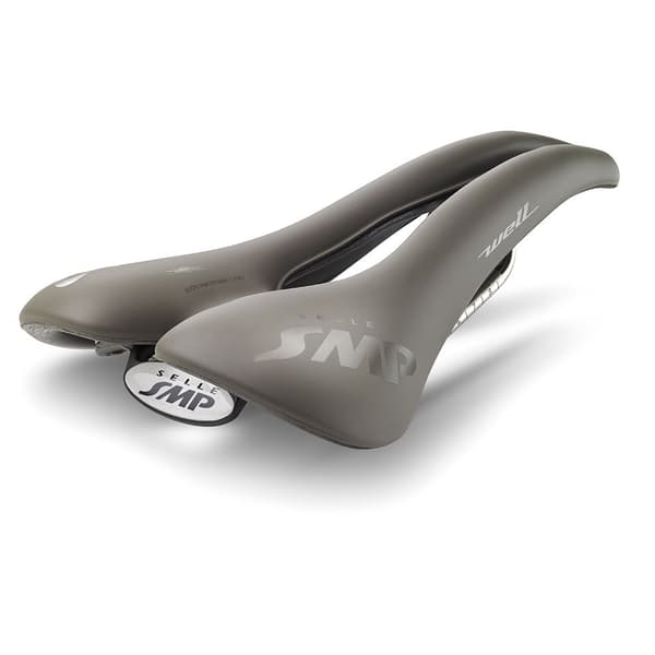 Selle Smp Satula Well Gravel Edition Hopeinen 144 mm