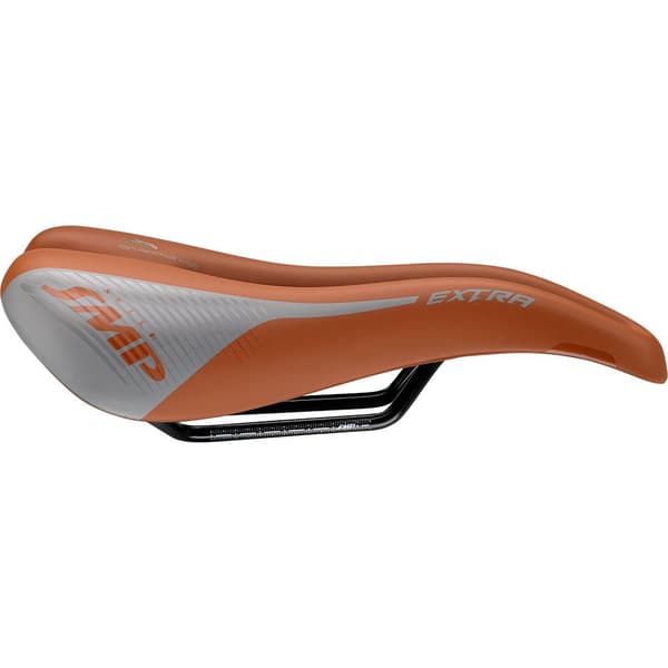 Selle Smp Satula Trk Extra Oranssi,Harmaa 140 mm