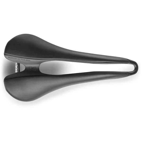 Selle Smp Satula Evo Plus Musta 140 mm