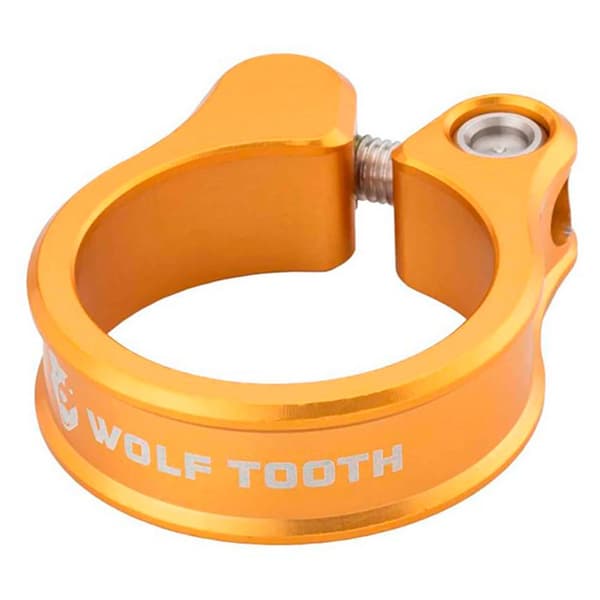 Wolf Tooth Sadelklemme Cnc Orange 38.6 mm