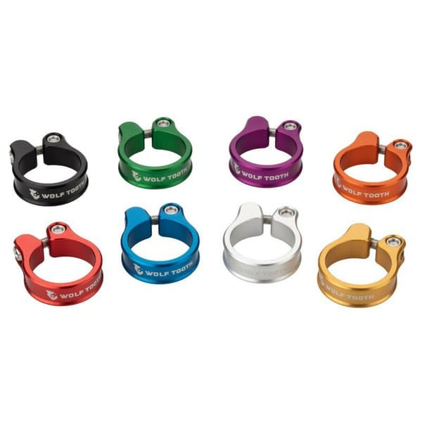 Wolf Tooth Pultti Satulan Kiinnitys Cnc Hopeinen 31.8 mm