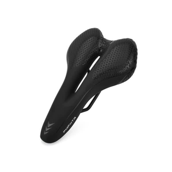 INF Memory Foam cykelsadel Sort
