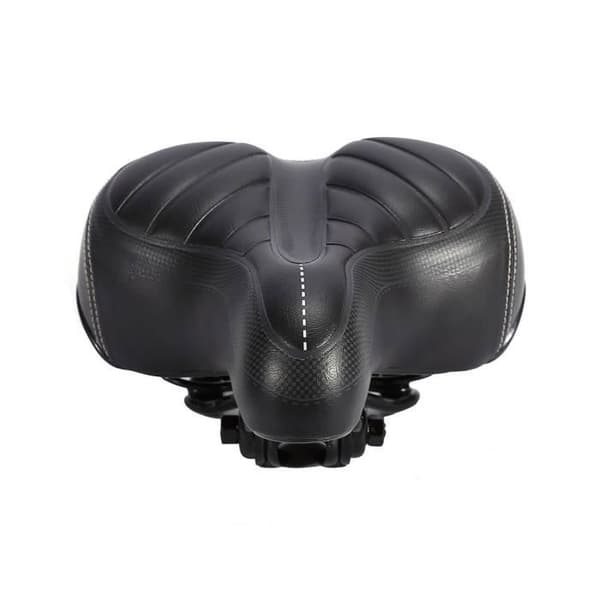 Ergonomisk Gel Bike Sadel med stora bekväma kuddar för cykling/MTB/Road Bike Svart