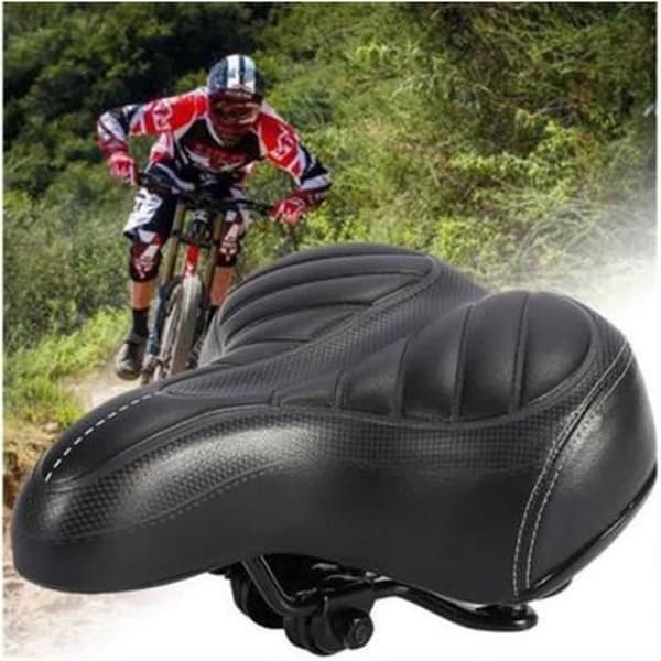 Otouch Comfortable Cykelsadel - Silica Gel - Ergonomisk - Unisex - Svart
