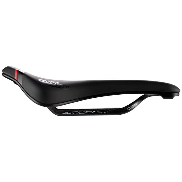 Selle San Marco Ground Short Cfx Narrow Cykelsadel Sort 155 mm