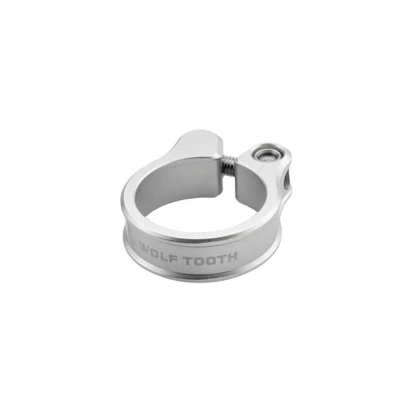 Wolf Tooth Cnc Satulakiinnike Hopeinen 28.6 mm