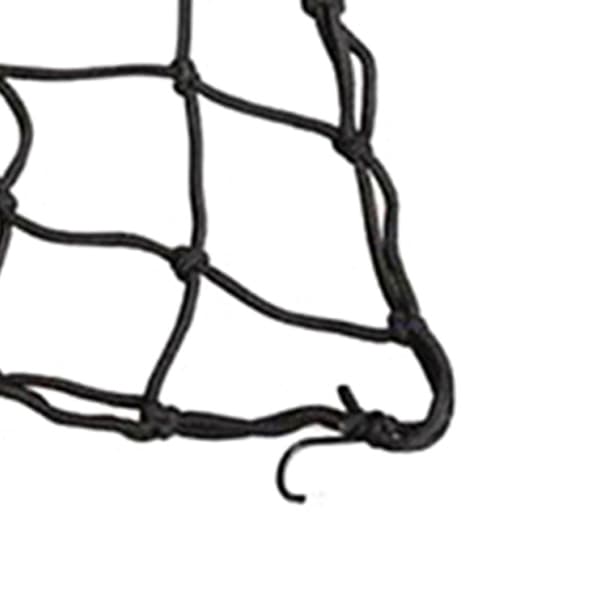 INF Motorsykkelhjelmnett - 40x40cm - Nylon Elastisk lastenett 0