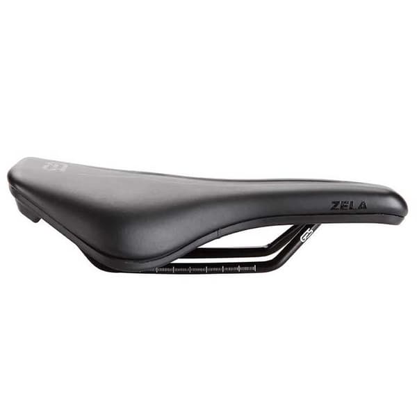 Ges Zela Cykelsadel Silver 143 mm