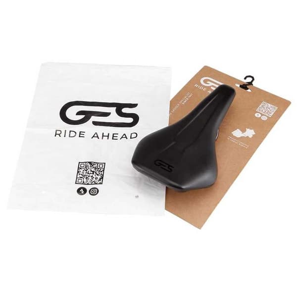 Ges Zela Cykelsadel Silver 143 mm