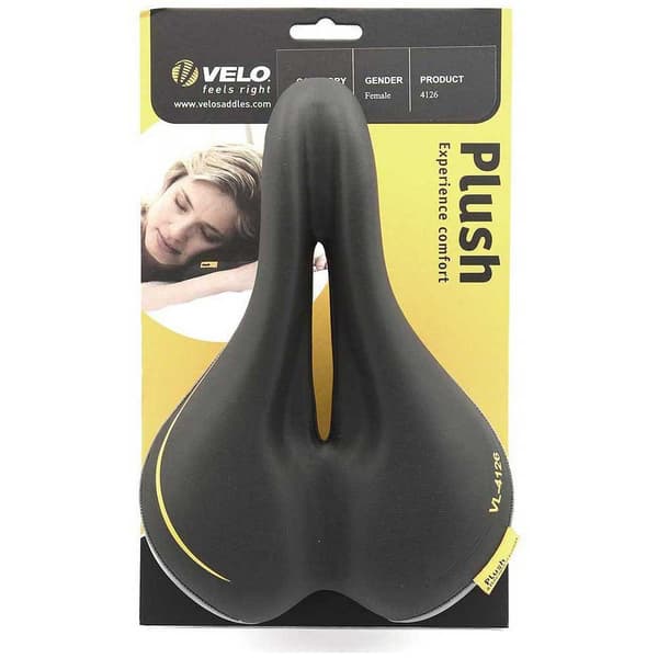 Velo Vl4126 Cykelsadel Sort 174 mm