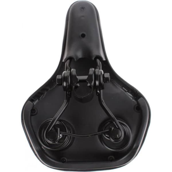 Cykelsadel - Dunlop - Svart - Gel - Monteras själv - Unisex