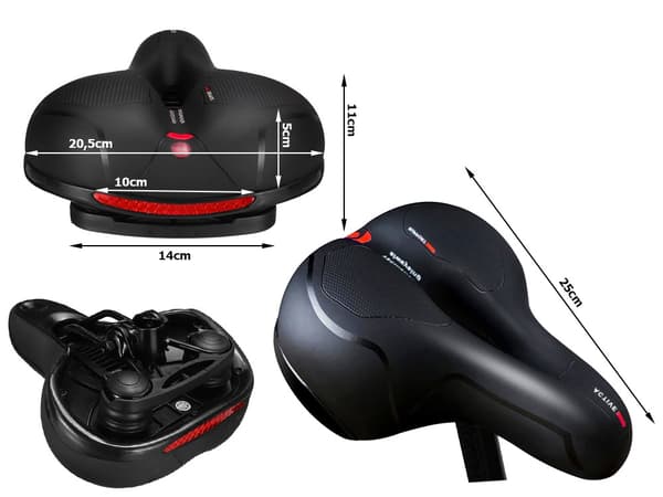 Cykelsadel / Sportsadel / Sportmodell - Sadel för cykel