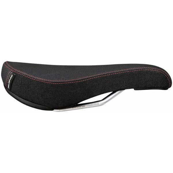 SPANK Spoon Snif cykelsadel - svart - Sam Reynolds Edition - Kevlar och vinylyta