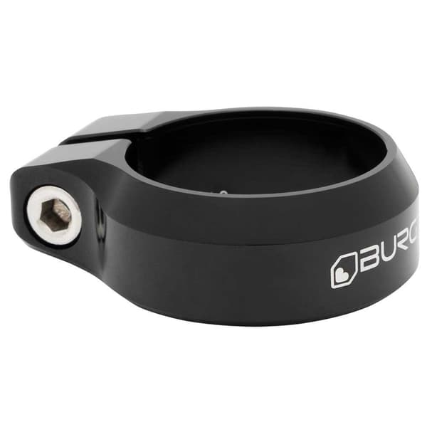 Burgtec Sadelspænde Sort 39.7 mm