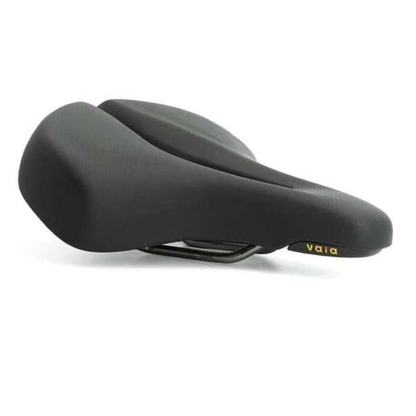 Selle Royal Vaia cykelsadel - svart - för vuxna män - 2 års garanti
