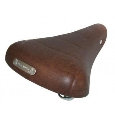 ROYAL Classic Ondina Brown cykelsadel - Vuxen - Unisex - Fritidscykling - Polyuretan, Acctex, Stål
