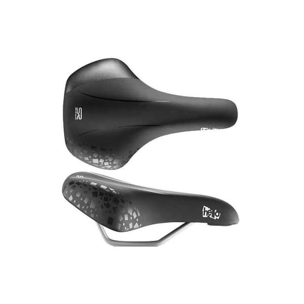 Cykelsadel - Selle Royal - Hello Junior - 230mm x 150mm - Svart - Foam Matrix