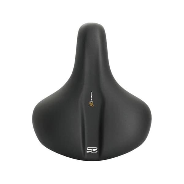Explora anatomical gel sadel - Selle Royal - svart - 253x218 mm