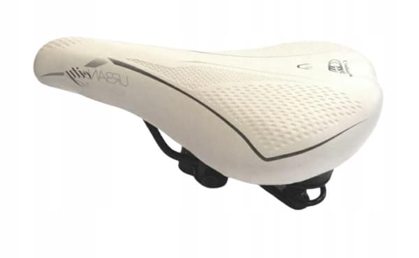 SELLE BASSANO Italialainen polkupyörän satula VALKOINEN